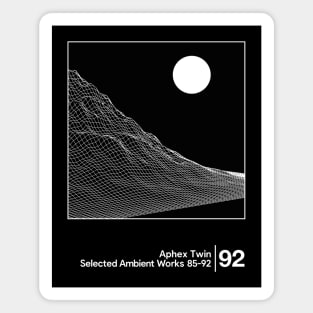 Selected Ambient Works / Minimalist Style Graphic Design Magnet